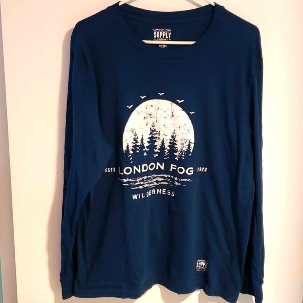 LONDON FOG WILDERNESS LONG SLEEVE MEN'S T SHIIRT